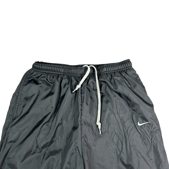 Vintage Nike Track Suit Youth LARGE 12-14 Black Jacket Pants Full Set Lined 90s - Picture 11 of 15